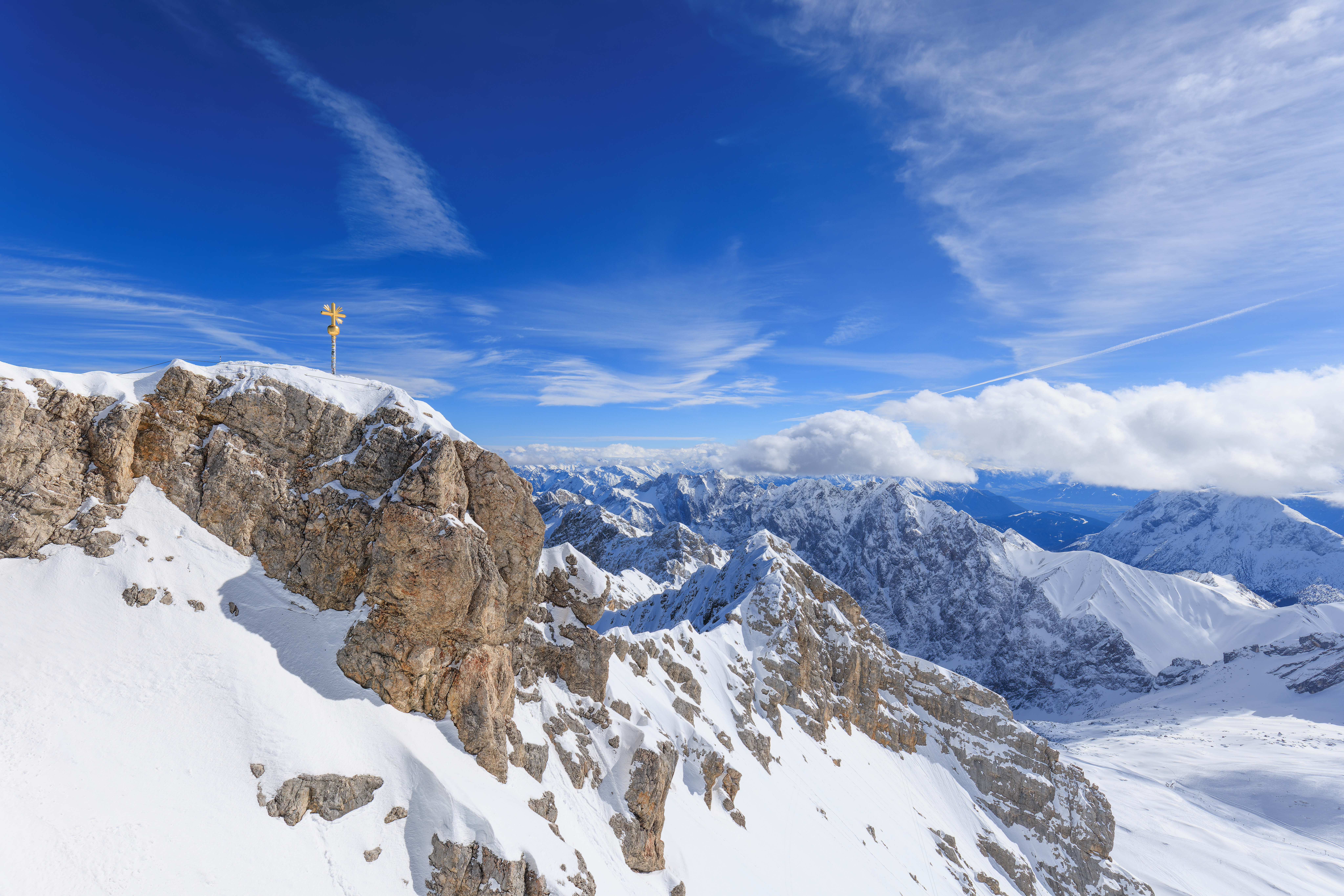 Zugspitze, the Highest Mountain in Germany